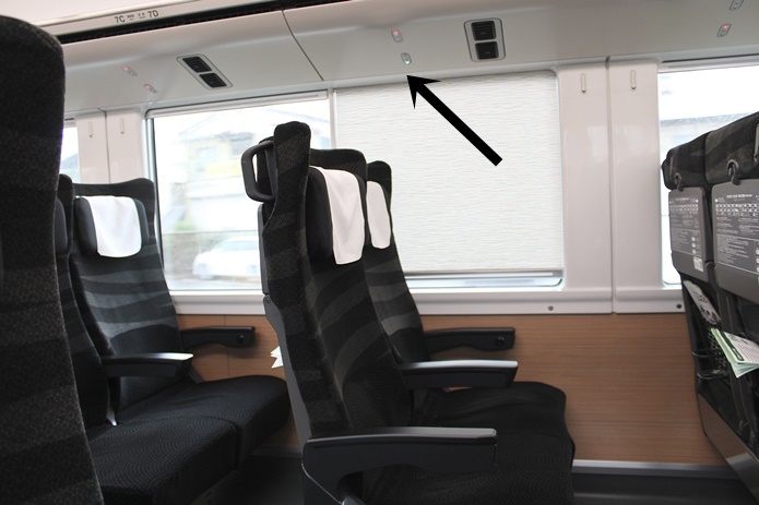 特急ひたち　車内