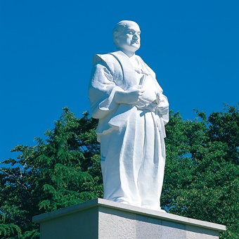 白い伊達政宗像