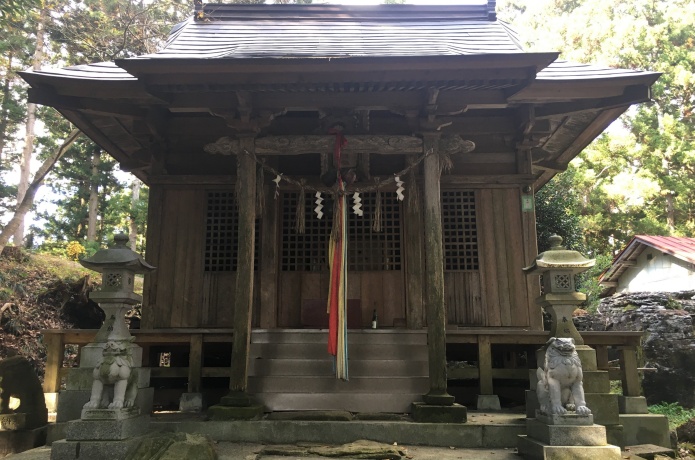 鹿島天足別神社　拝殿