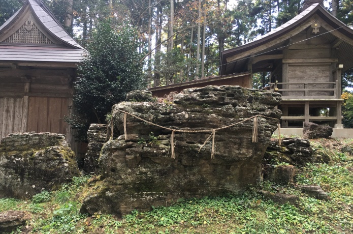 鹿島天足別神社 亀石