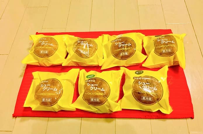 やなぎや菓子店　シュークリーム