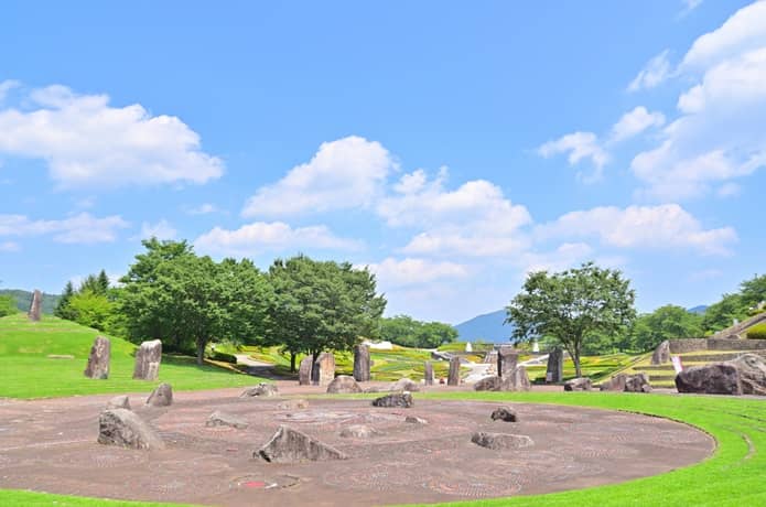 みちのく社の湖畔公園