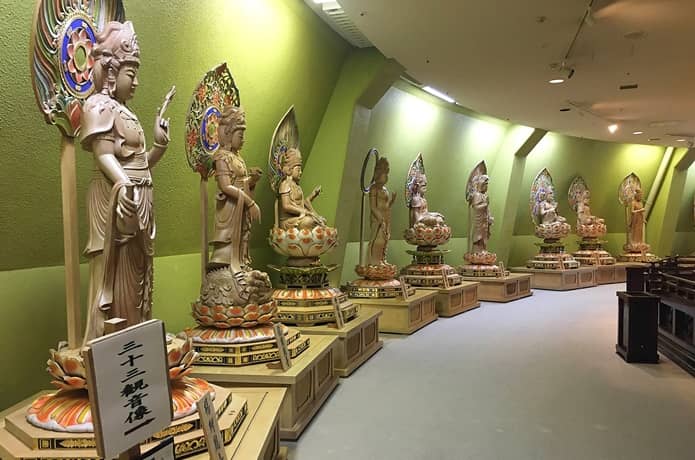 仙台大観音　三十三観音像
