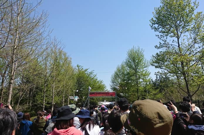 アラバキ　入場までの道のり