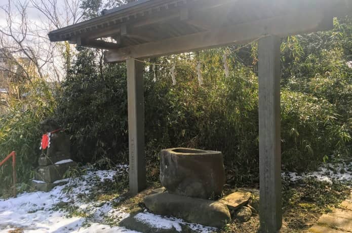 亀岡八幡宮　手水舎