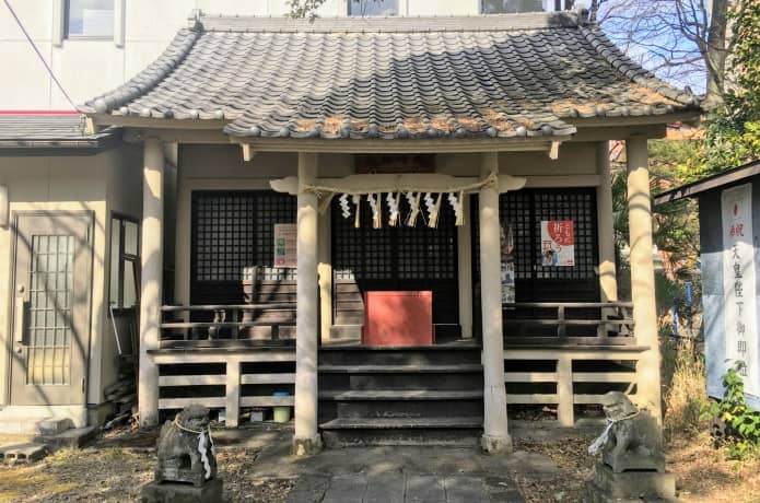 馬上蠣崎神社　社殿