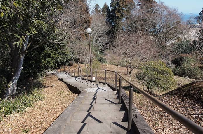 多聞山　階段