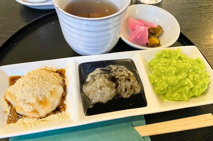 仙台　三色団子