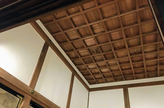 瑞巌寺　墨絵の間　天井