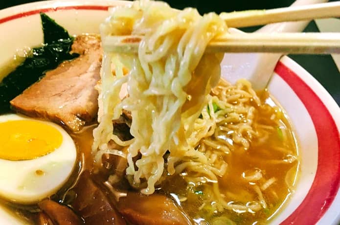 北○ラーメン　中華そば　麺