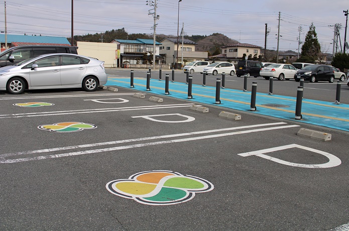 あ・ら伊達な道の駅　シルバーカー専用スペース