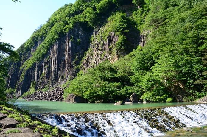 宮城　材木岩