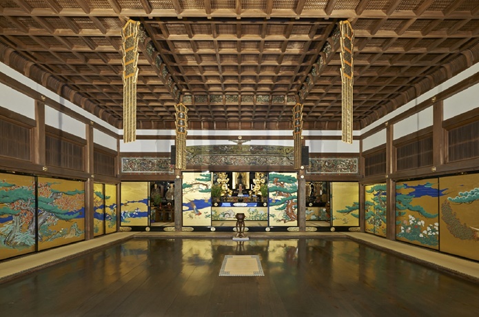 瑞巌寺　室中孔雀の間