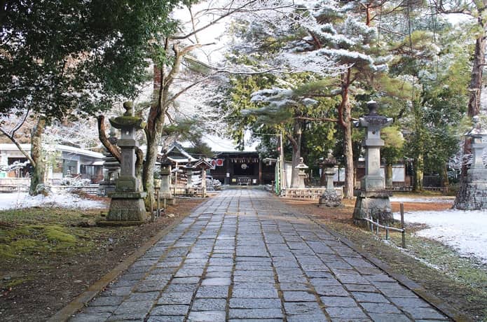 青葉神社　参道