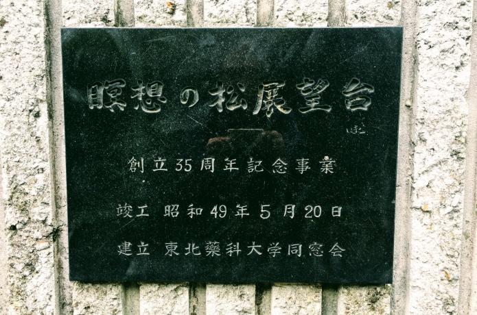 瞑想の松展望台