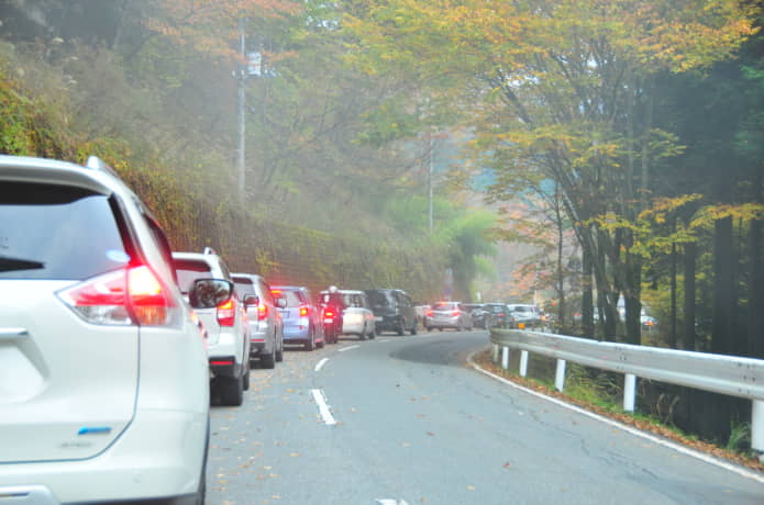 車の渋滞