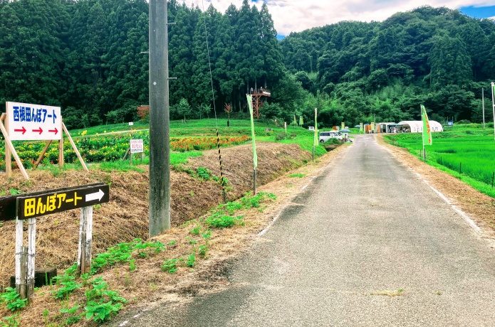 西根田んぼアート
