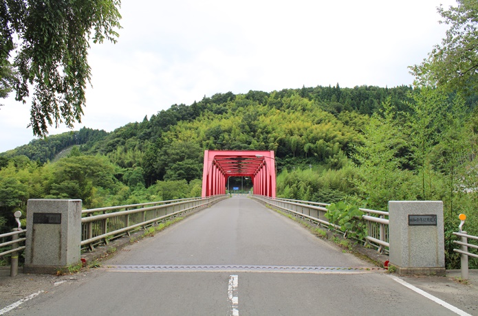 朱色の橋　丸森町