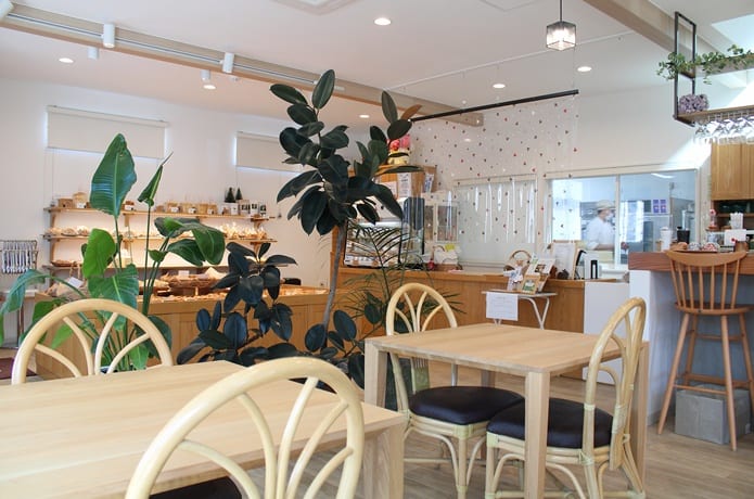 パン屋さん　店内