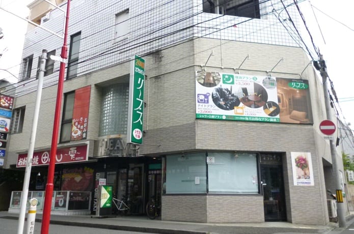 カプセルホテルリーブス 外観