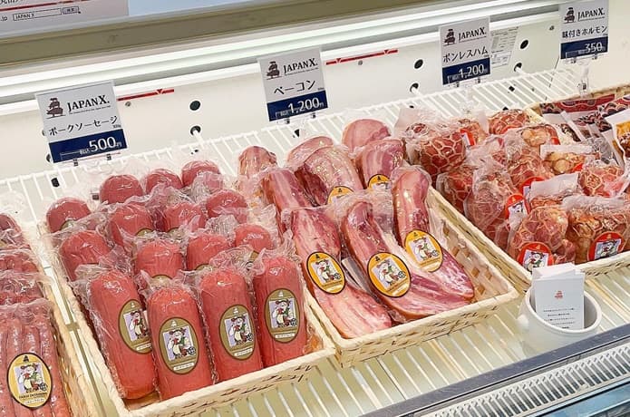 JAPAN X　売り場