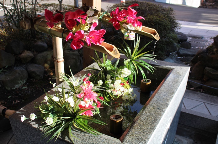 仙臺大神宮　手水舎