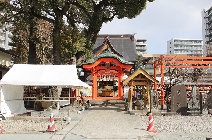 榴ヶ岡天満宮　拝殿