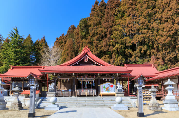金蛇水神社　拝殿