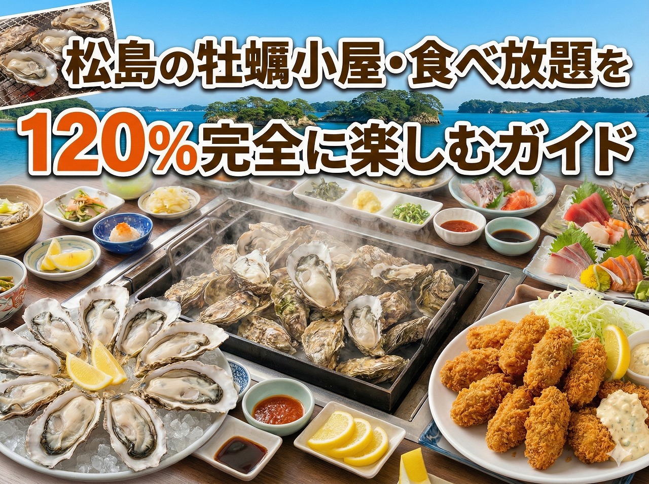 石巻 牡蠣 小屋 食べ 放題