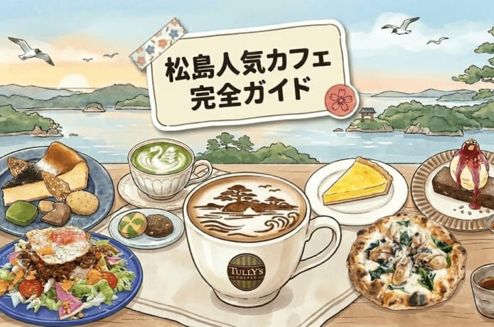 松島人気カフェのアイキャッチ