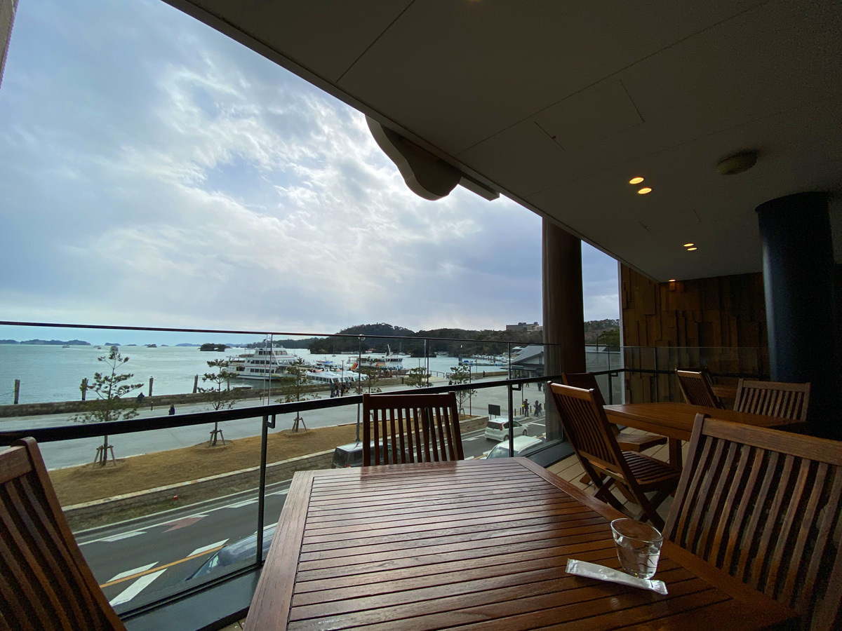 SHOBIAN CAFEのテラス席