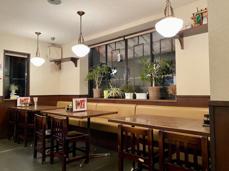 はこだて屋台らーめん松島店内観