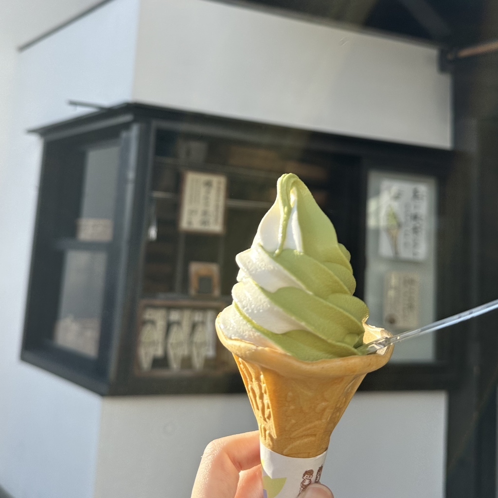 松島雪竹屋ソフトクリーム