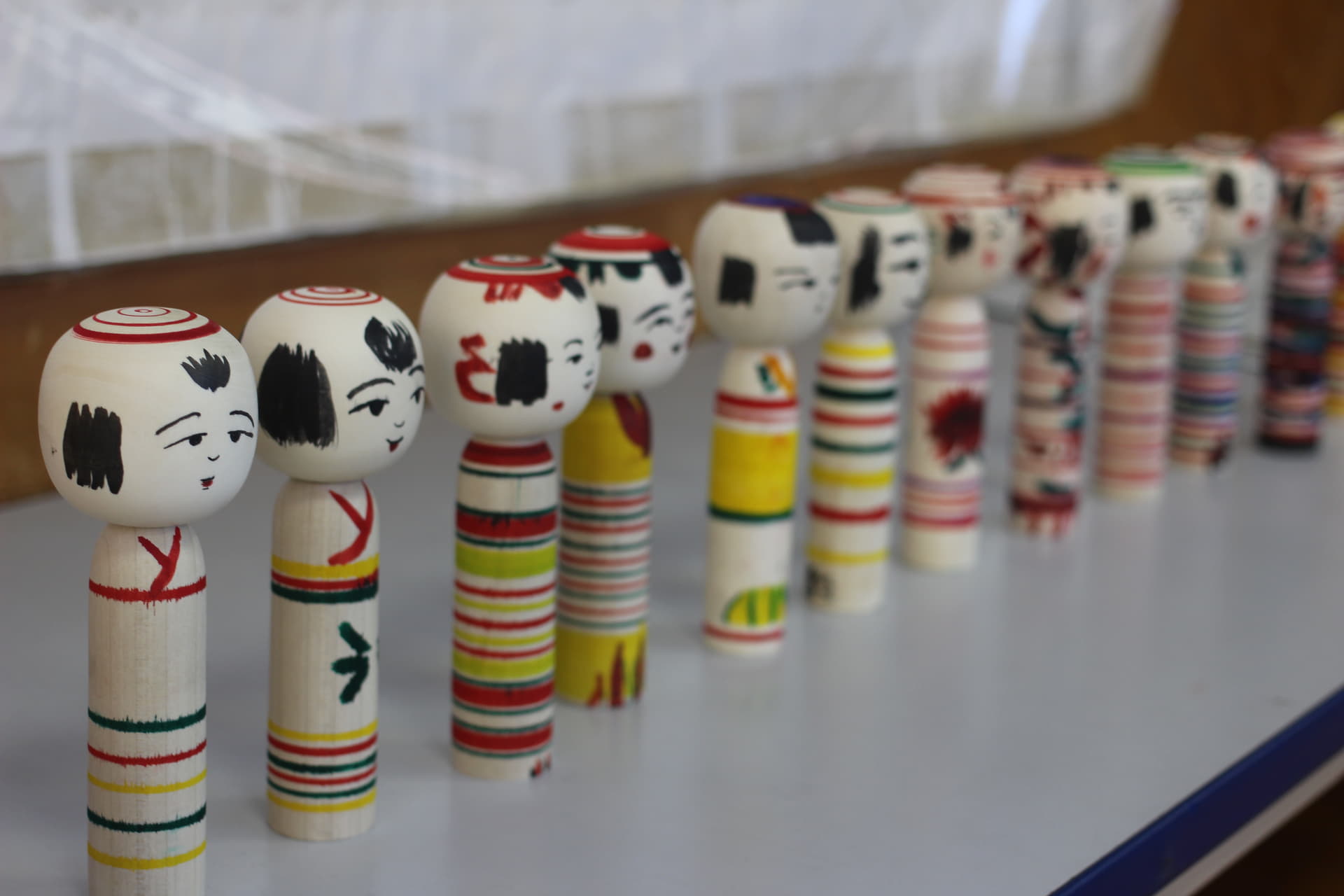 松島離宮こけし絵付け体験