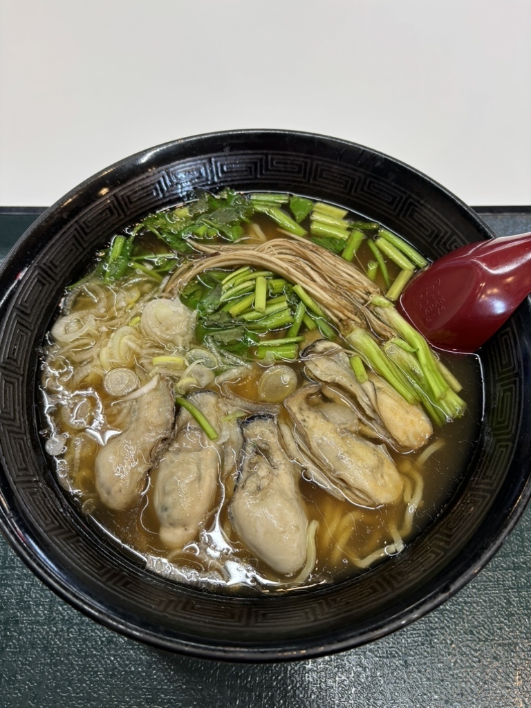 松島さかな市場牡蠣らーめん