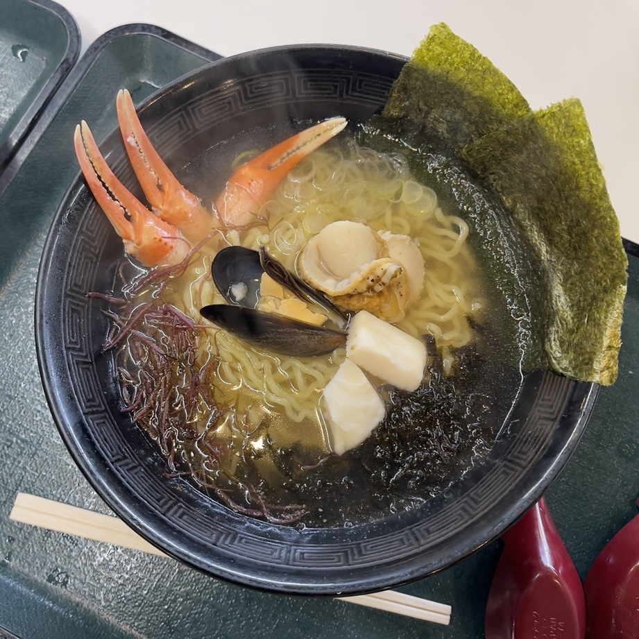 松島さかな市場海鮮塩らーめん