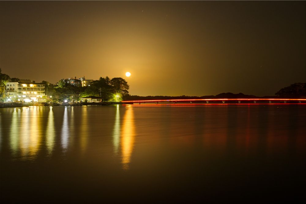 夜の福浦橋