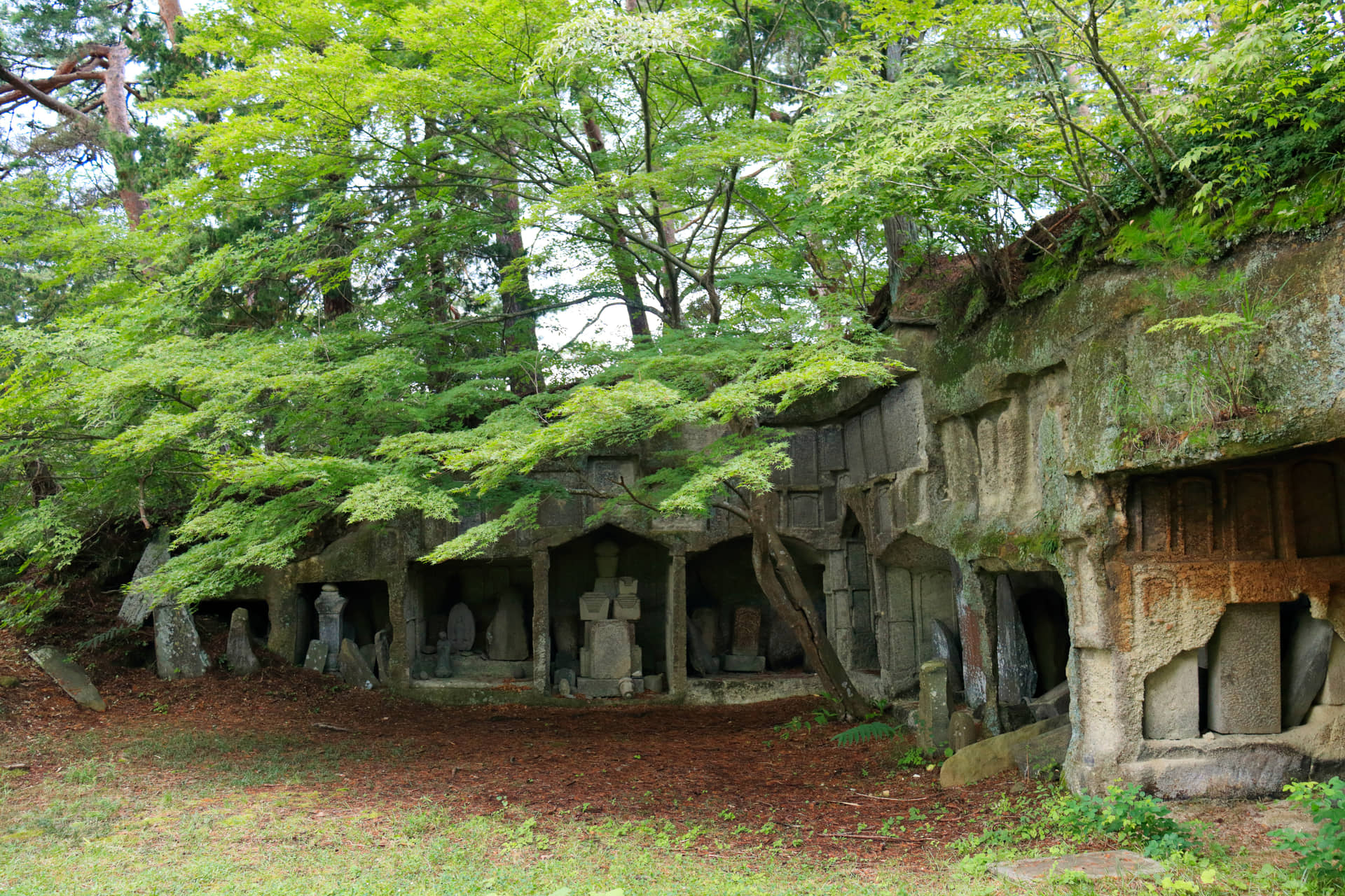 雄島島内の様子
