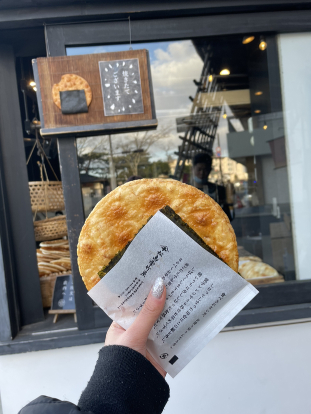 松島雪竹屋手焼きせんべい
