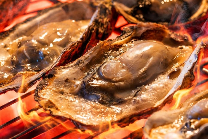 牡蠣ノ屋焼処の本気の焼牡蠣