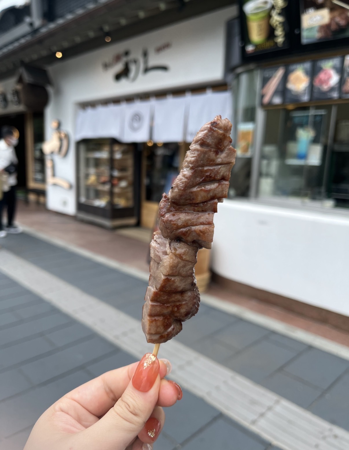 牛たん炭焼 利久 松島五大堂店の牛たん串