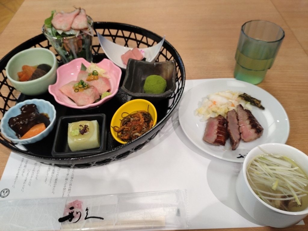 利久の伊達な彩定食
