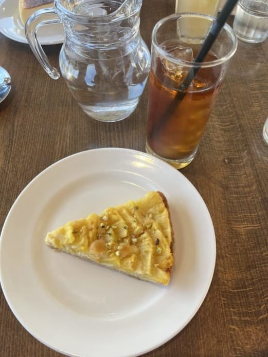 カフェle romanのタルト