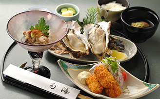 旬海の牡蠣御膳