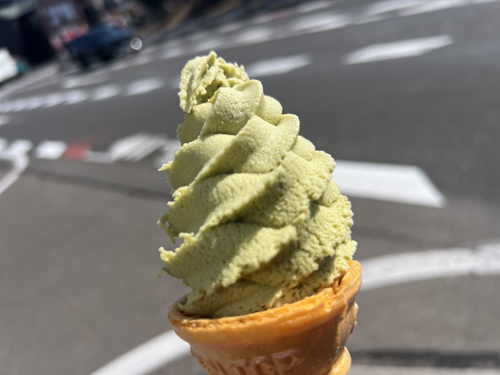 日進堂のずんだアイスクリーム